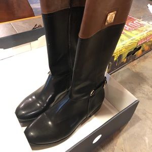 Tommy Hilfiger two tone boots